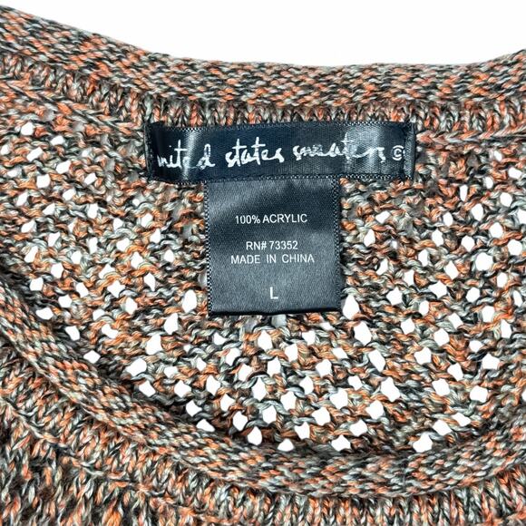 United States Sweaters Multi-Color Knit Pullover - Size L - Picture 4 of 4